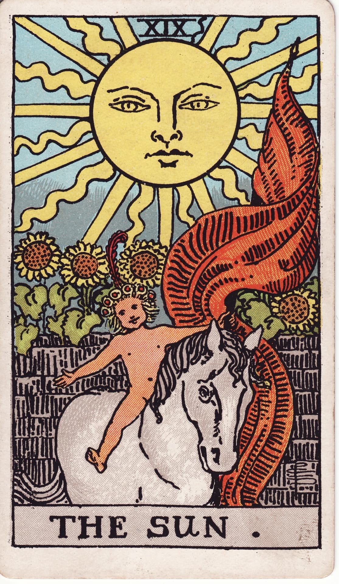 Карта Таро: Солнце